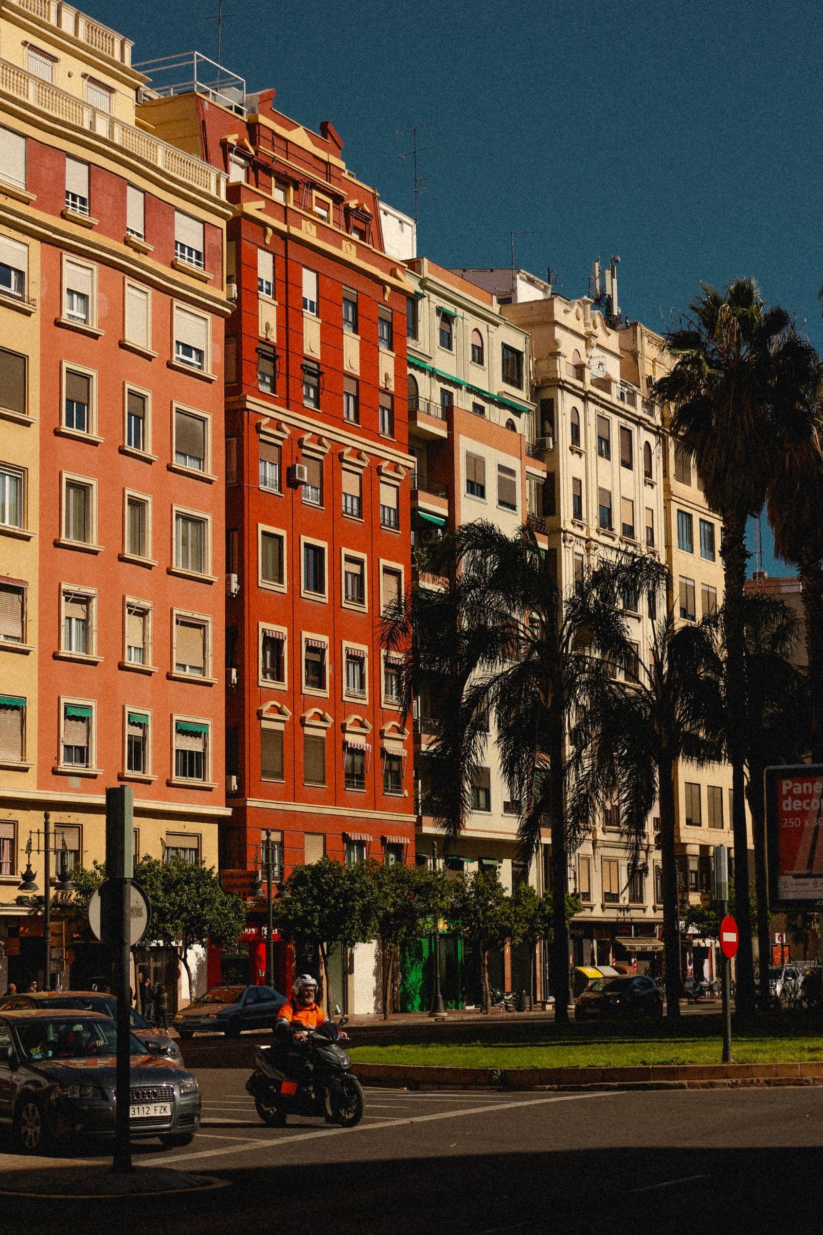 City buildings in Valencia
