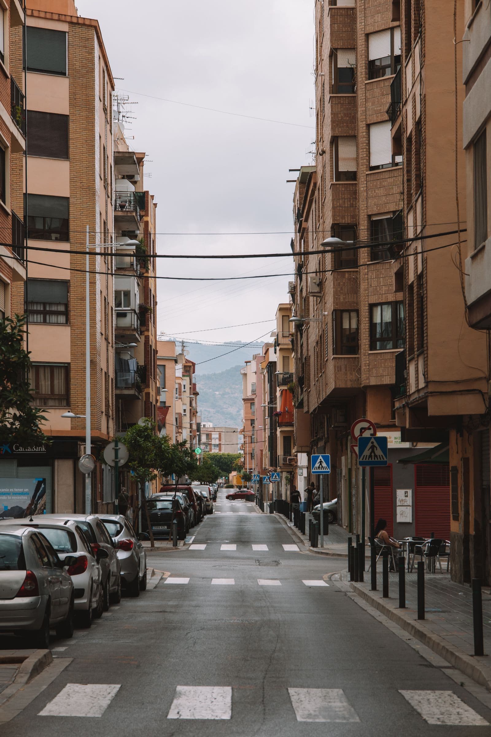 A city street in Valencia