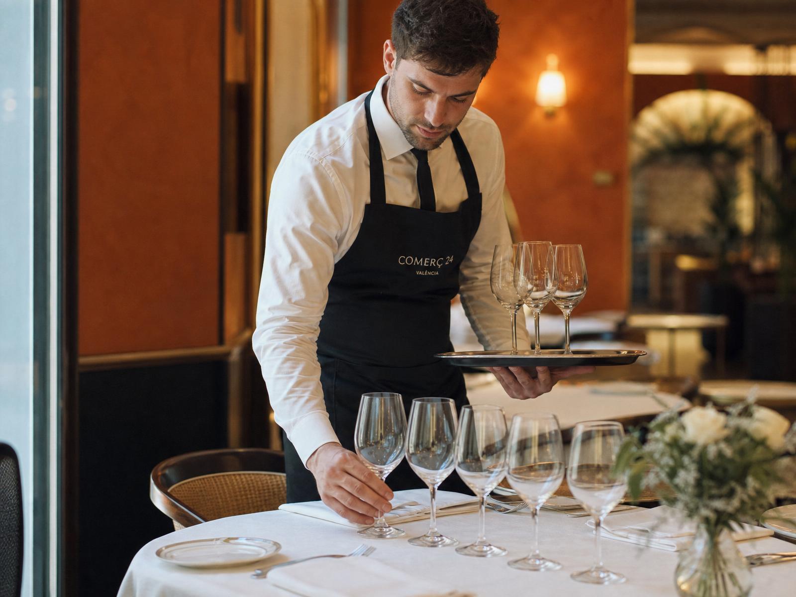 Service at the bar